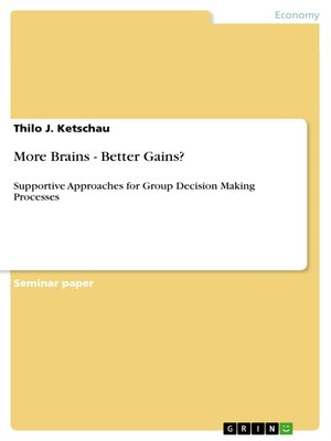 cover image of More Brains--Better Gains?